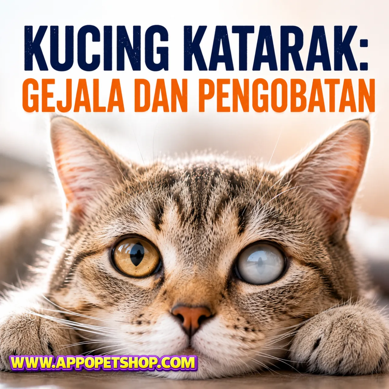 Kucing Katarak: Gejala dan Pengobatan